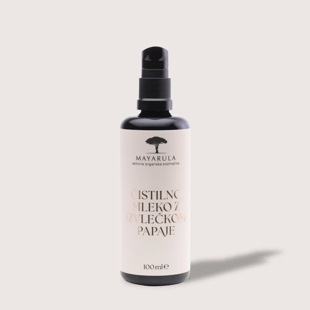 ČISTILNO MLEKO Z IZVLEČKOM PAPAJE, 100 ml-1