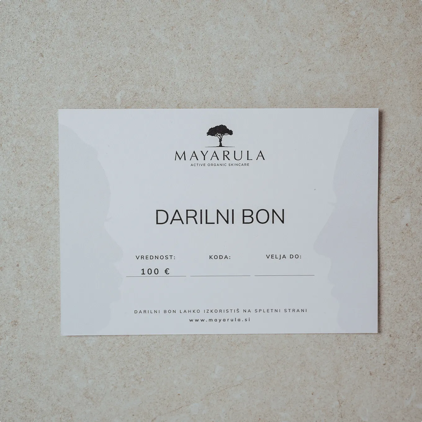 DARILNI BON – 100€